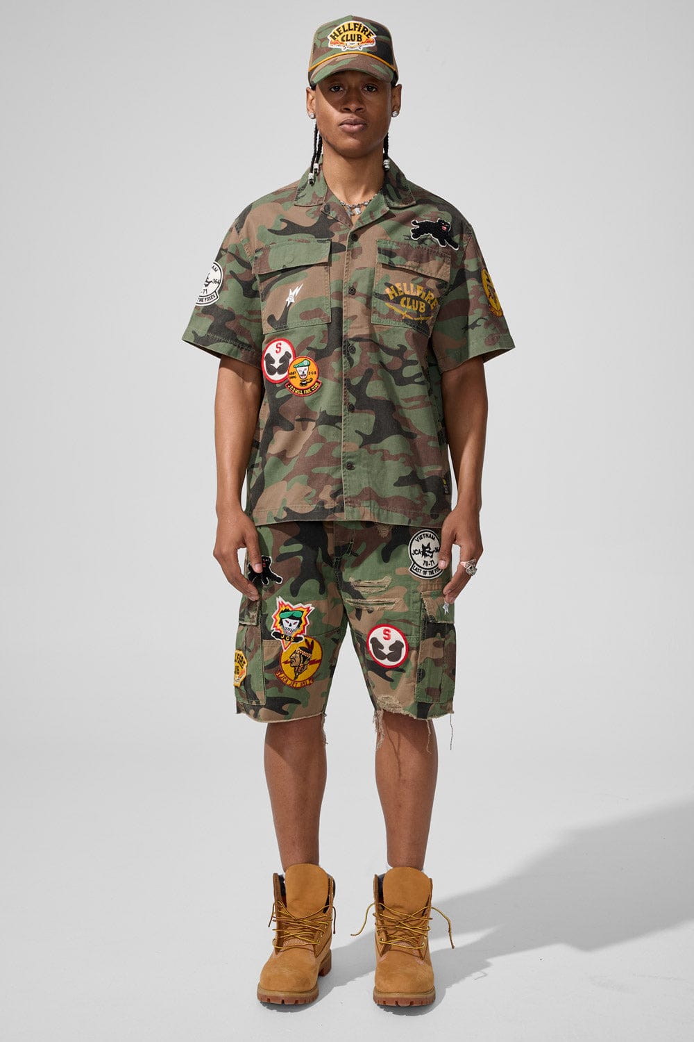 Retro - War Angel Cargo Shorts