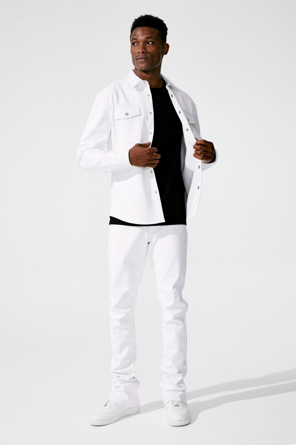 Jordan Craig Thriller Button Up (White)