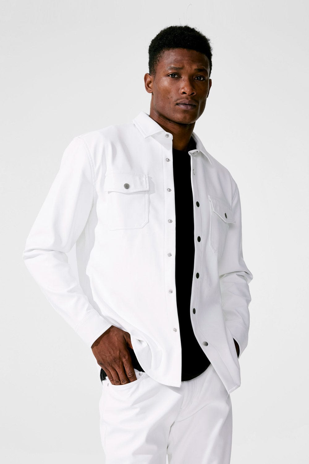 Jordan Craig Thriller Button Up (White)