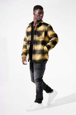 Jordan Craig See You In Paradise Flannel Shacket (Yellow)
