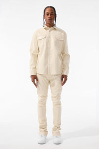 Ross Stacked - Thriller Pants (Khaki)