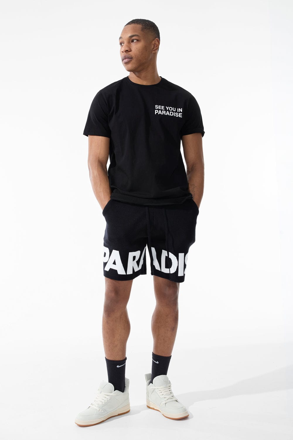 Jordan Craig Retro - Paradise Knit Shorts (Black)