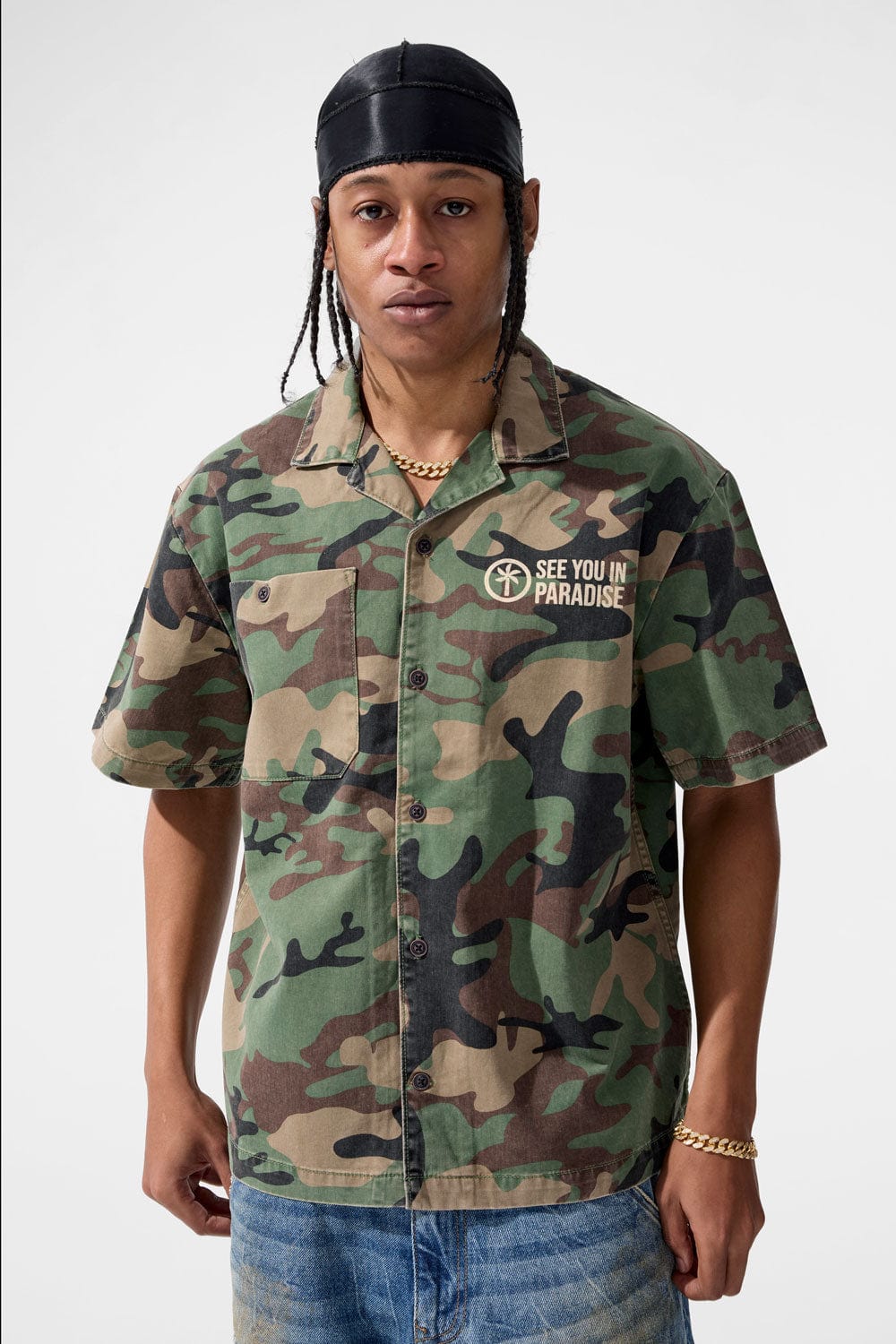 Jordan Craig SYIP Vintage S/S Work Shirt (Vintage Camo) S / Vintage Camo