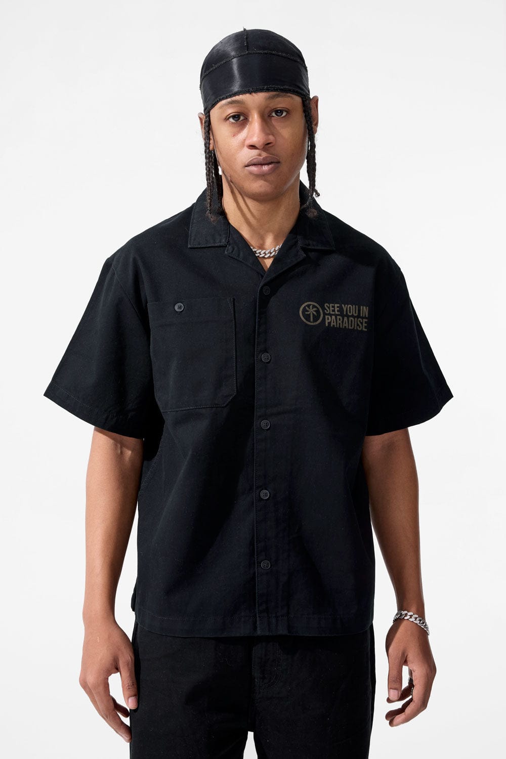 Jordan Craig SYIP Vintage S/S Work Shirt Black / S