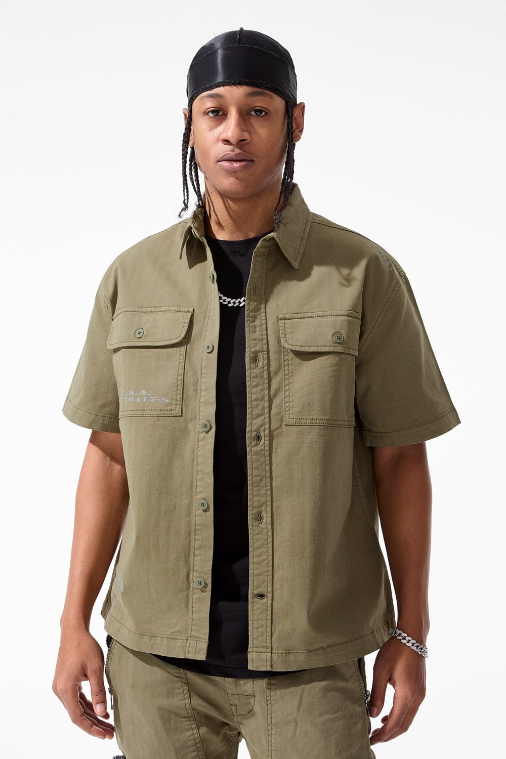 Jordan Craig Infantry Division S/S Work Shirt (Olive) S / Olive