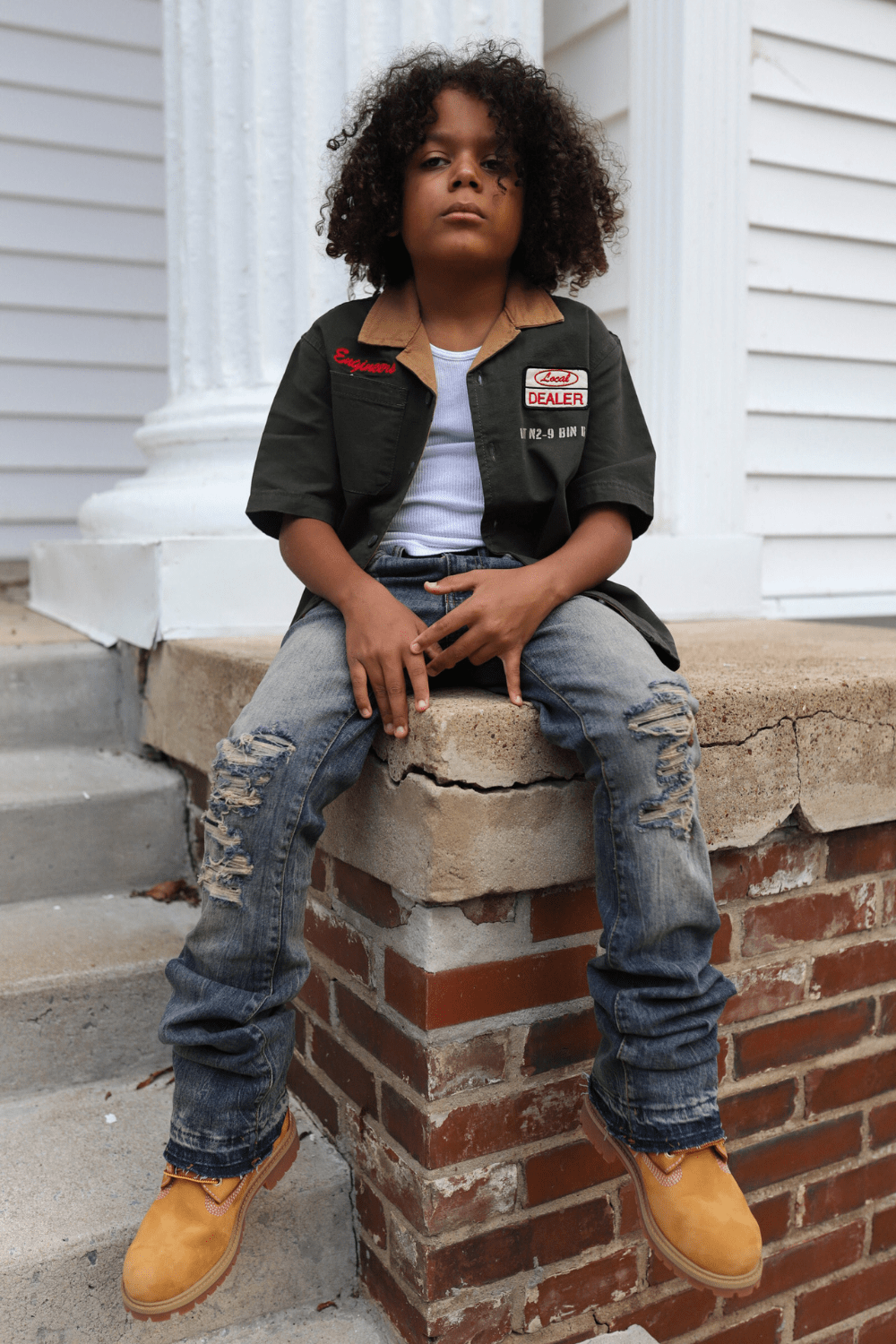 JC Kids Kids Attitude Stacked Denim (Vintage)