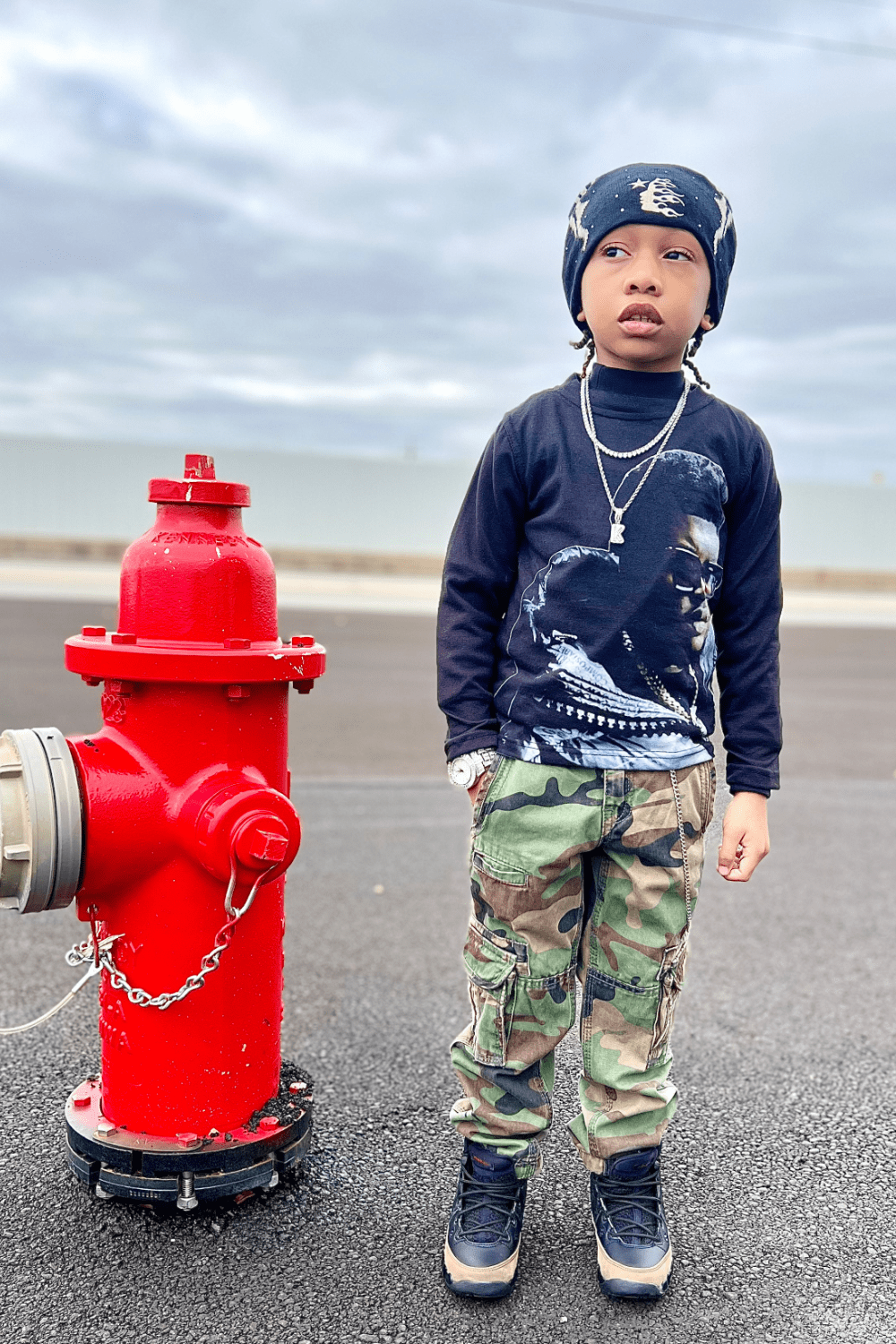 JC Kids Kids OG Camo Cargo Pants (Vintage Camo)