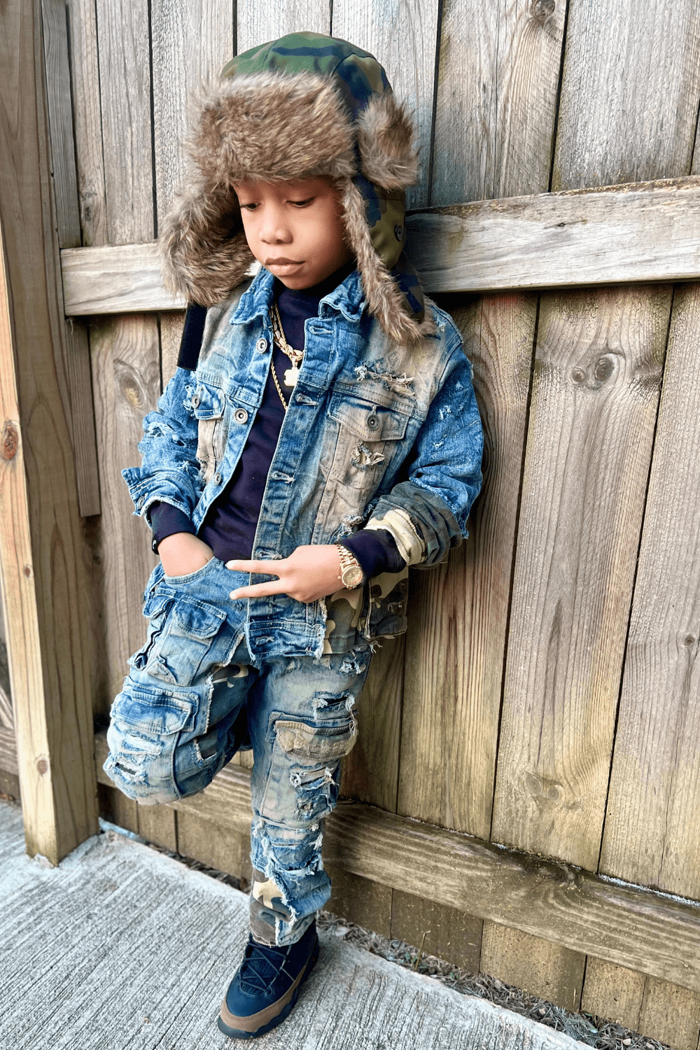 JC Kids Kids Devotion Denim (Woodland)