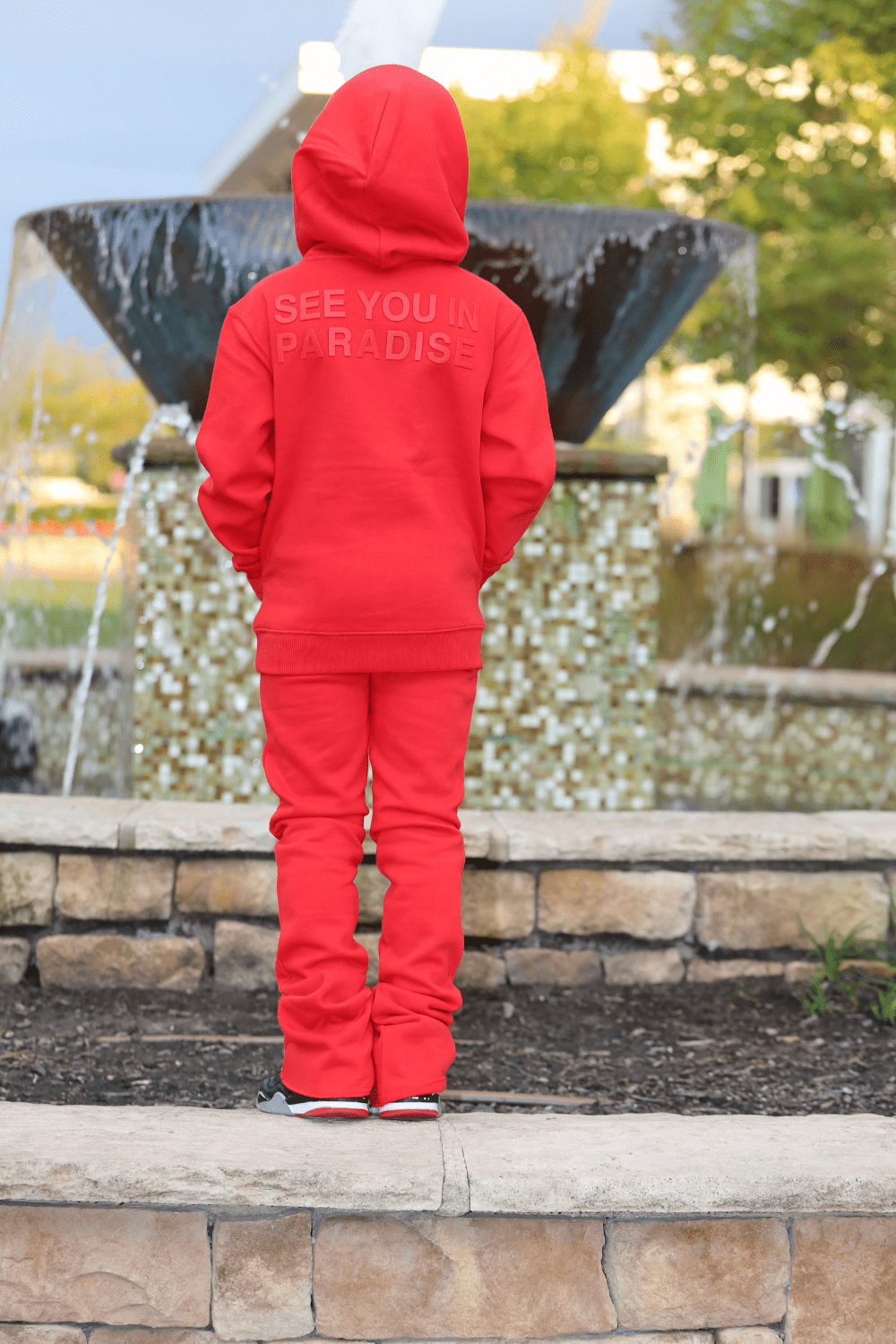 Jordan Craig Kids Hoodie Stacked Fleece Bundle (Red)