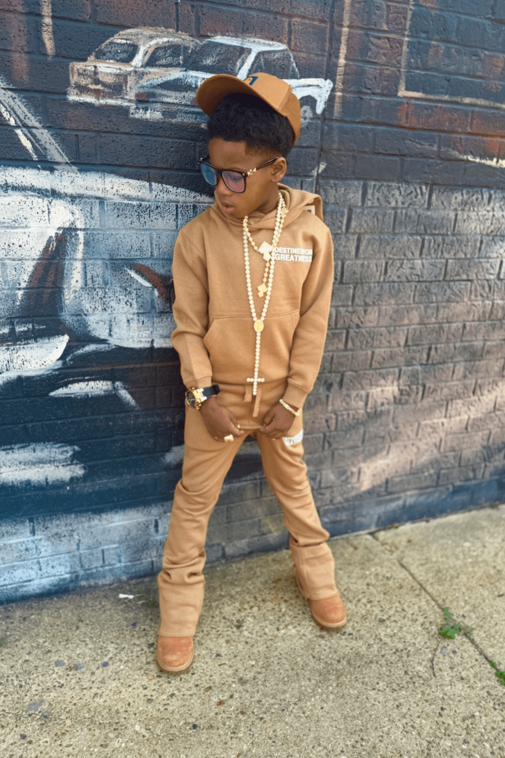 Jordan Craig Kids Destined For Greatness Fleece Bundle (Mocha)