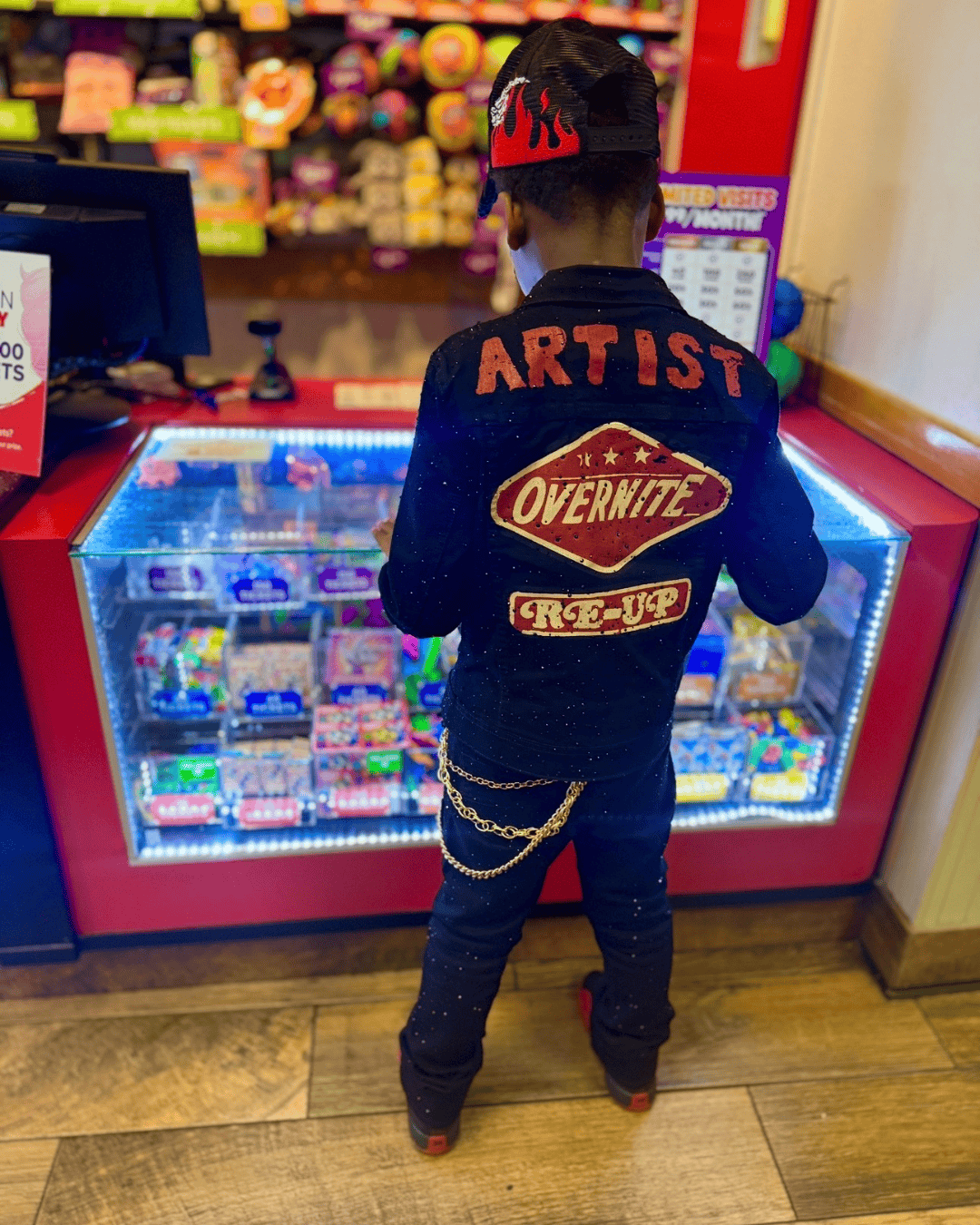 JC Kids Kids Local Dealer Trucker Jacket (Jet Black)