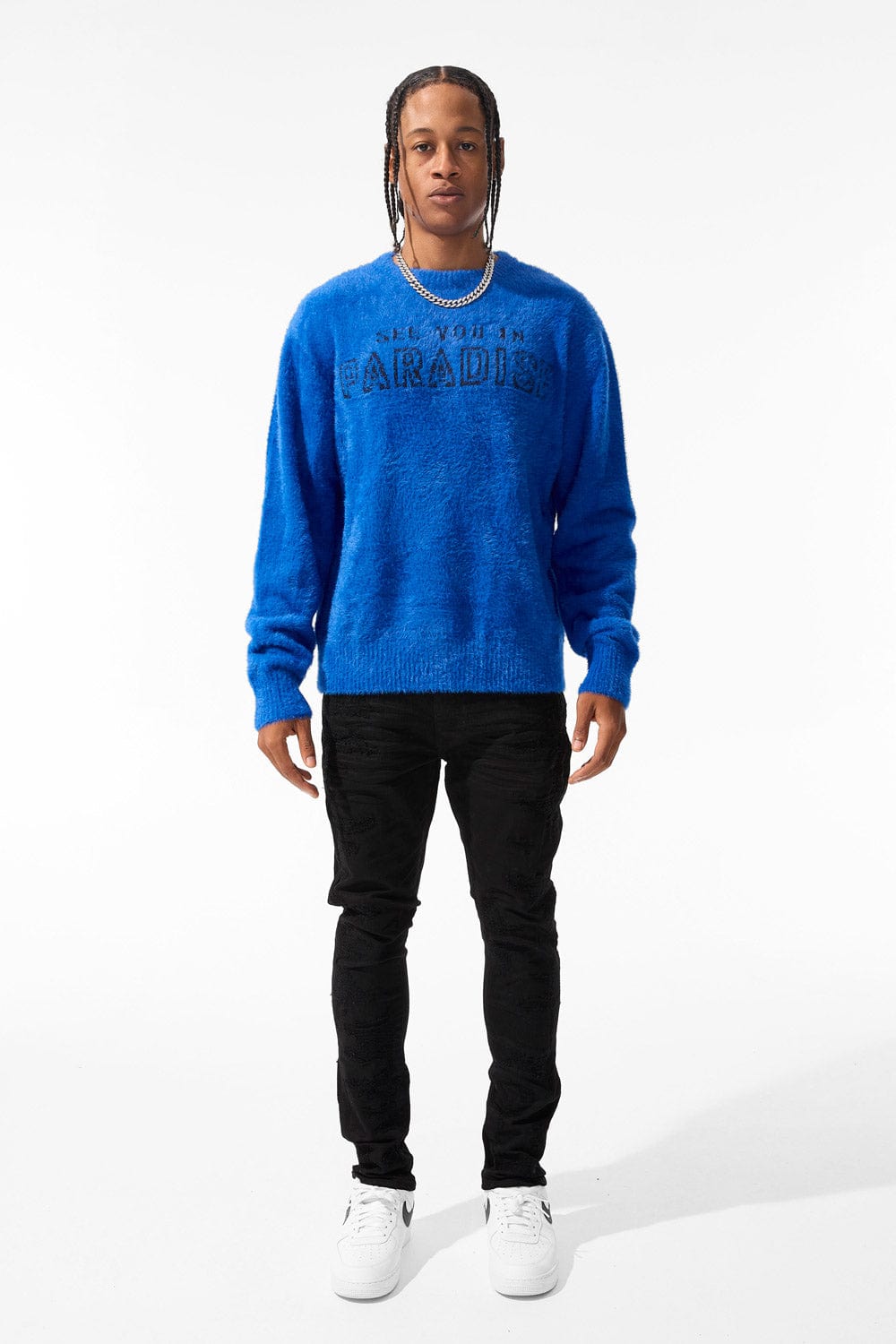 Jordan Craig Lexington Crewneck Sweater (Royal)