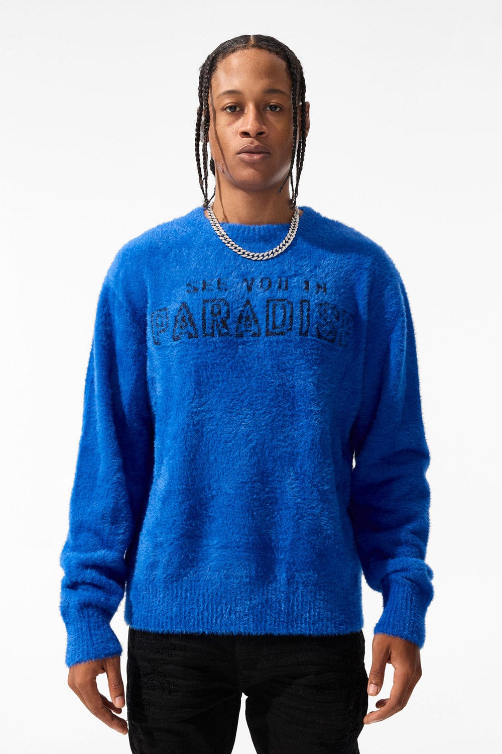 Jordan Craig Lexington Crewneck Sweater (Royal) S / Royal