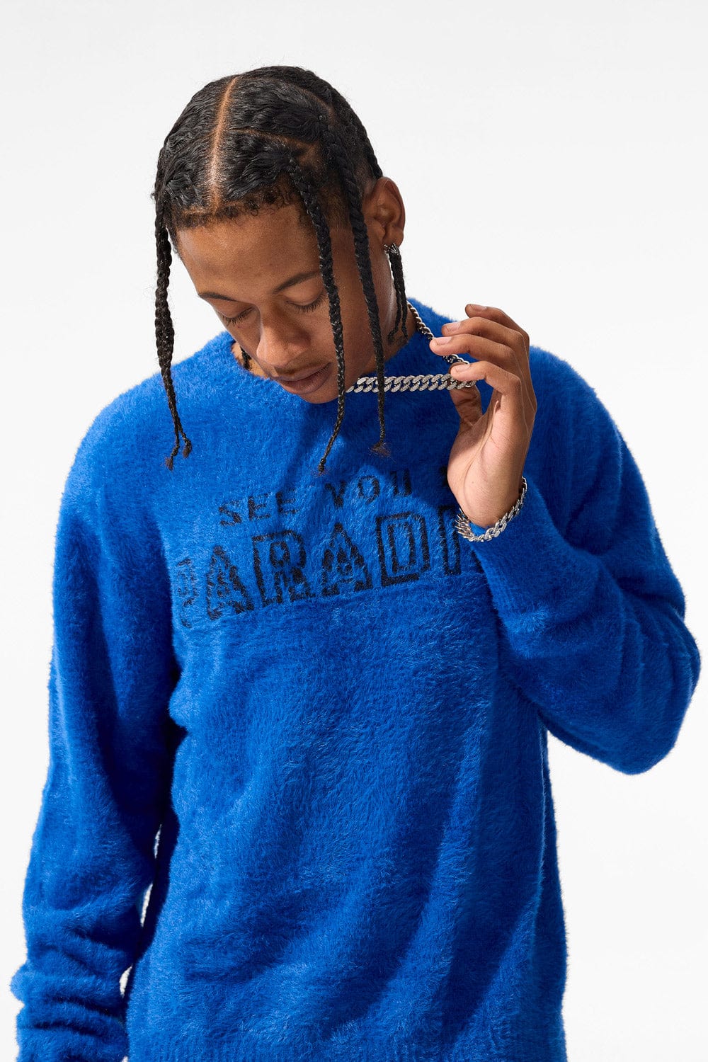 Jordan Craig Lexington Crewneck Sweater (Royal)