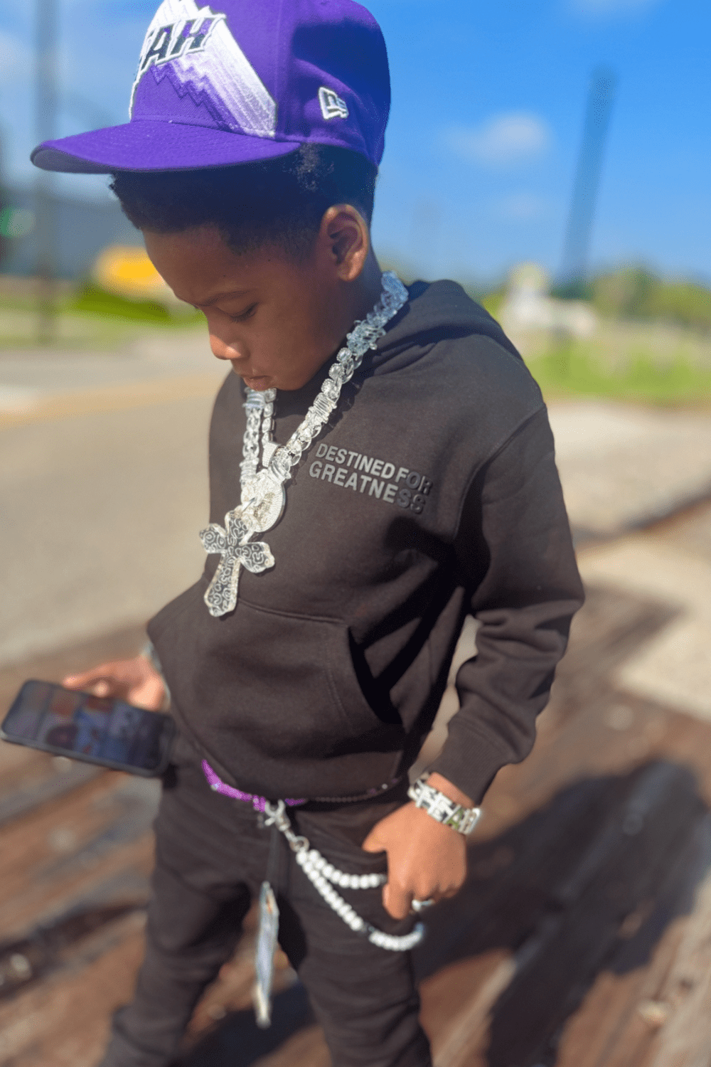 JC Kids Kids Destined For Greatness Pullover Hoodie