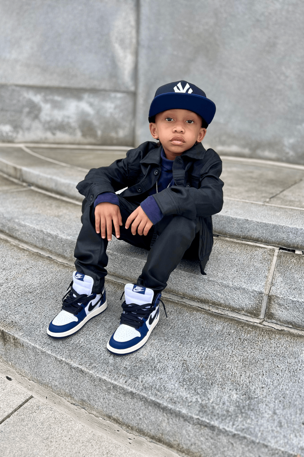 JC Kids Kids Smooth Criminal Denim (Jet Black)