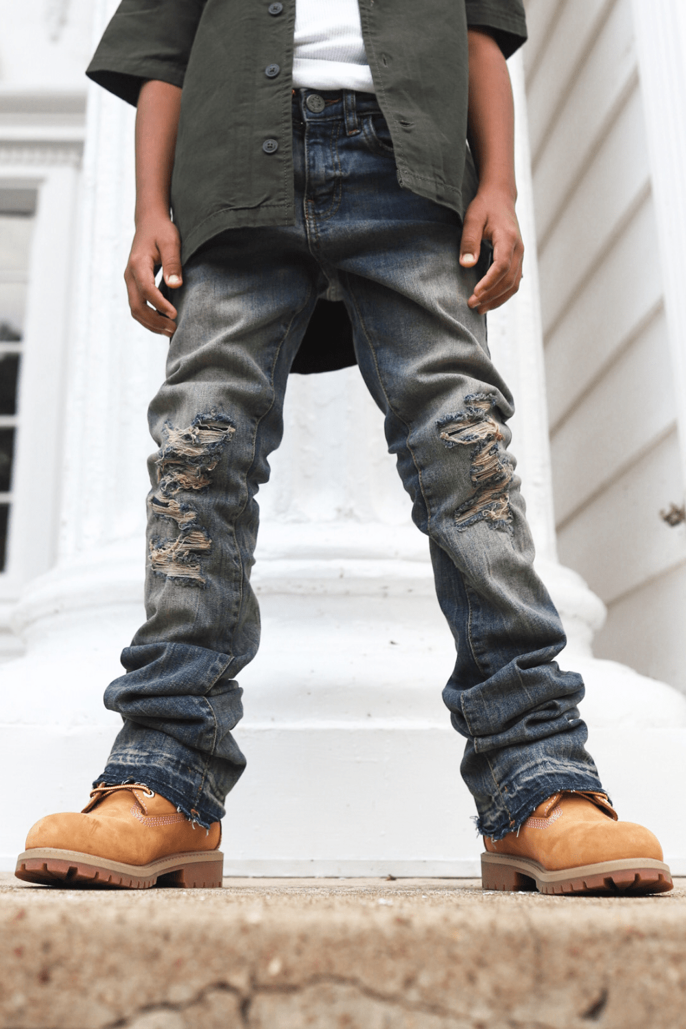 JC Kids Kids Attitude Stacked Denim (Vintage)