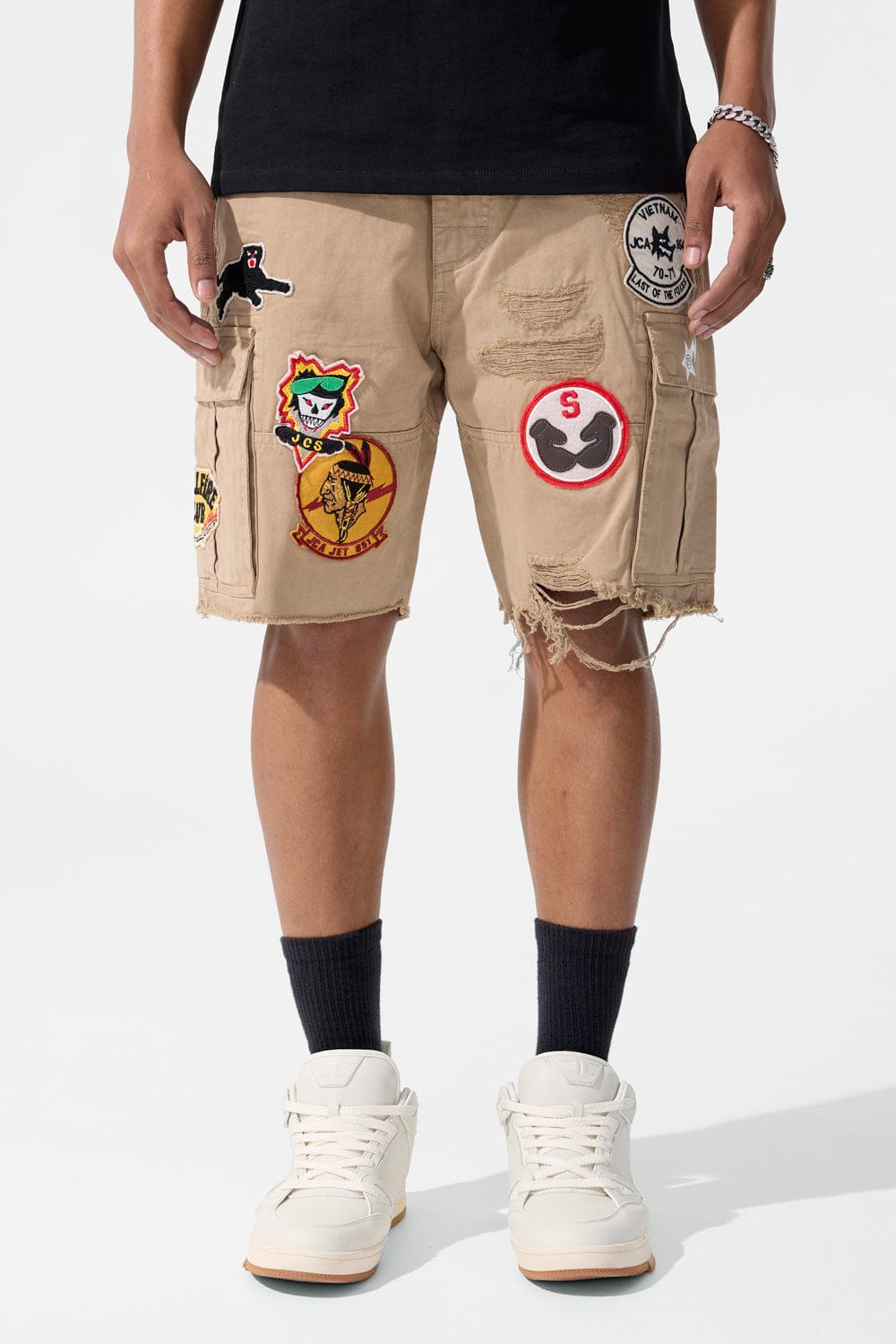 Jordan Craig Retro - War Angel Cargo Shorts Khaki / 30