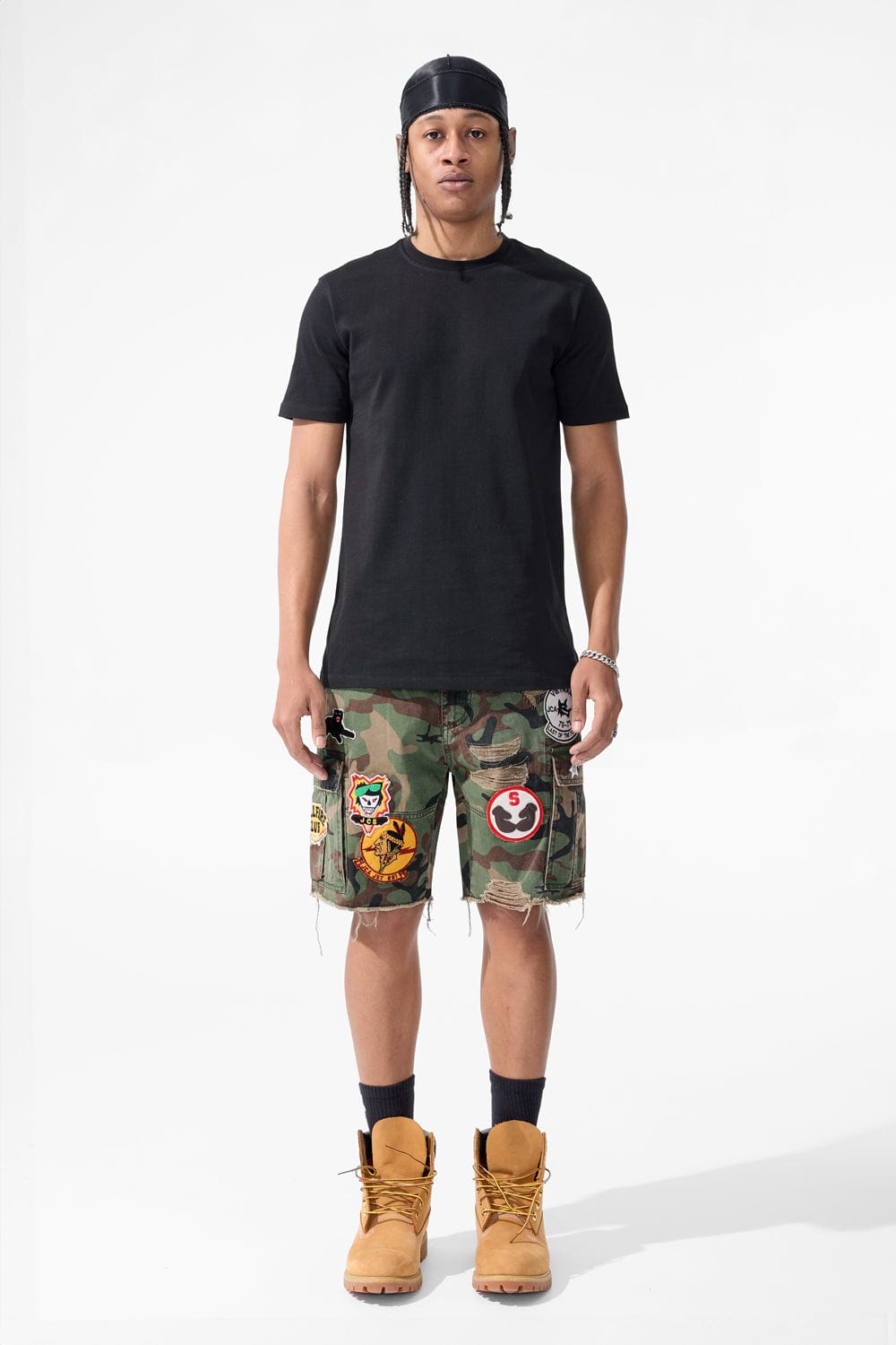 Jordan Craig Retro - War Angel Cargo Shorts (Vintage Camo)