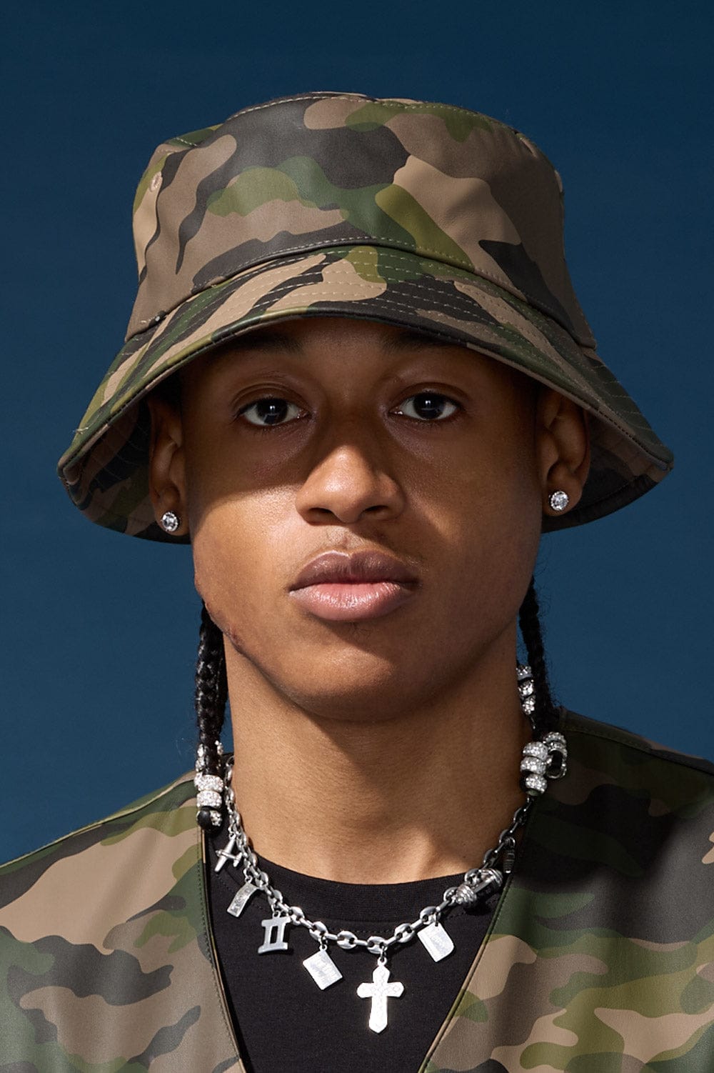 Jordan Craig Thriller Camo Bucket Hat Vintage Camo