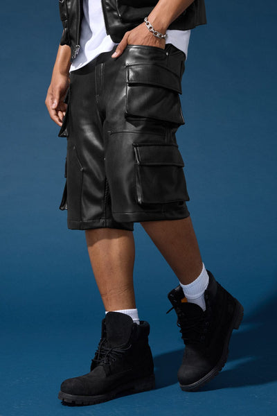 OG - Thriller Cargo Shorts (Black)