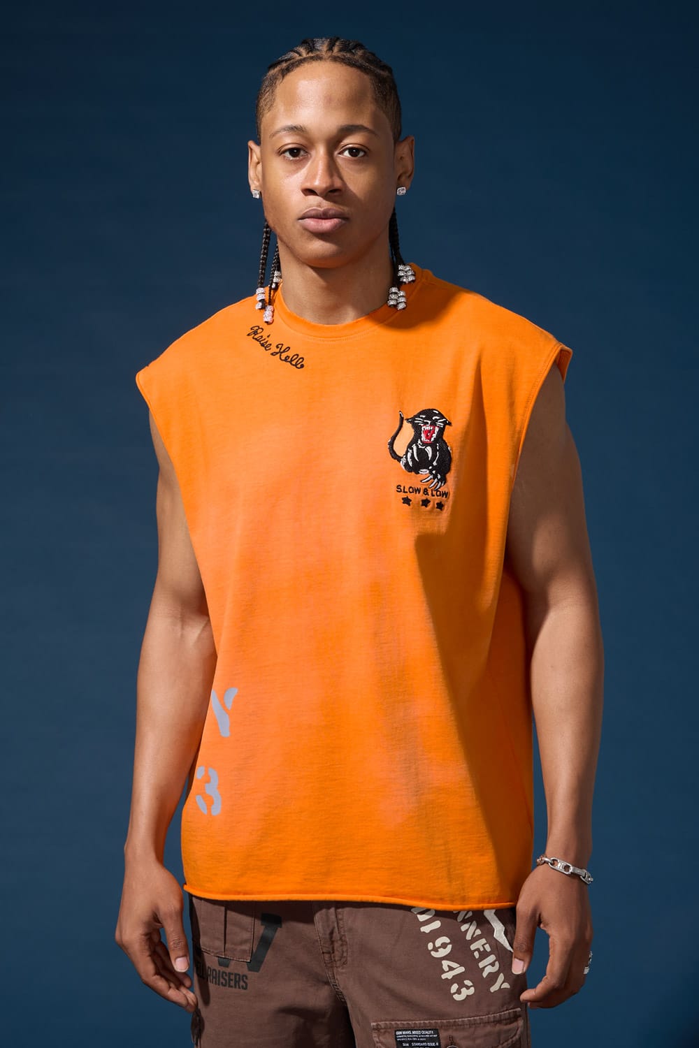 Jordan Craig Hell Raiser Cut Off T-Shirt