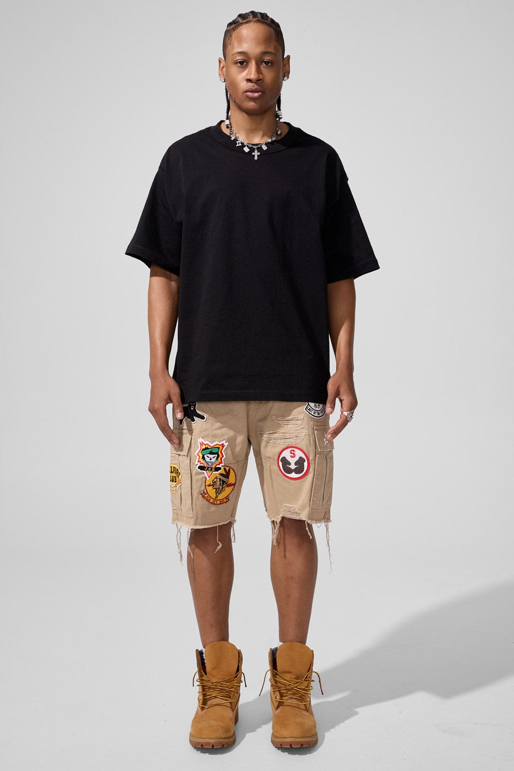 Retro - War Angel Cargo Shorts
