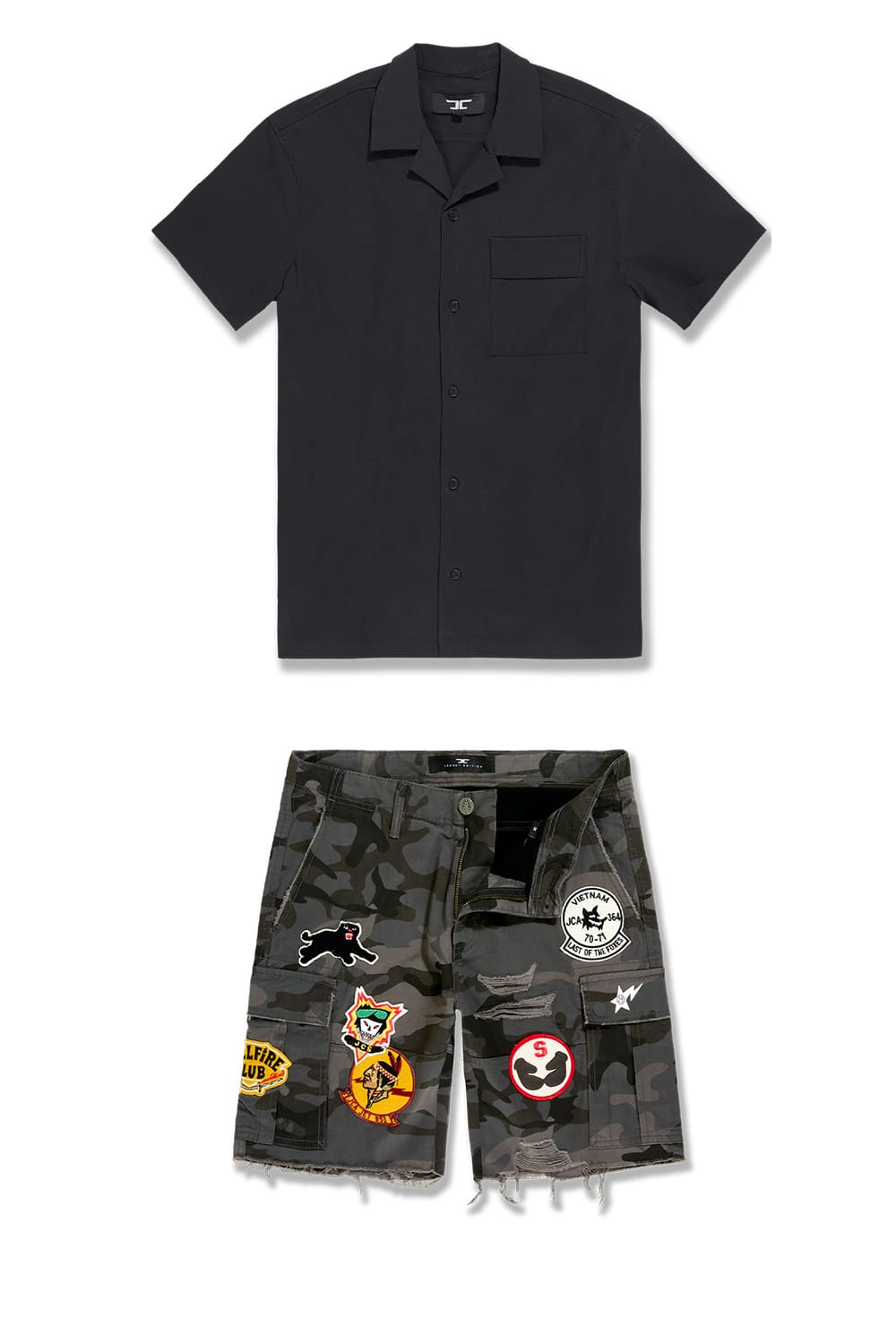 Jordan Craig War Angel Short x Mechanic Shirt 2 Pack TOP: SMALL | BOTTOM : 30