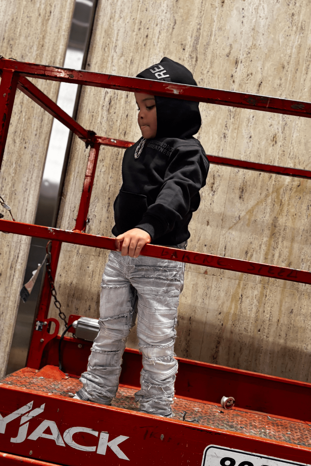 JC Kids Kids Stacked Jason Denim (Cement Wash)