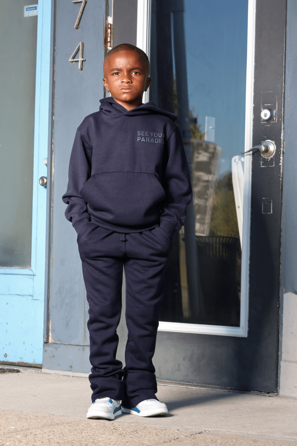 Jordan Craig Kids Hoodie Stacked Fleece Bundle (Navy)