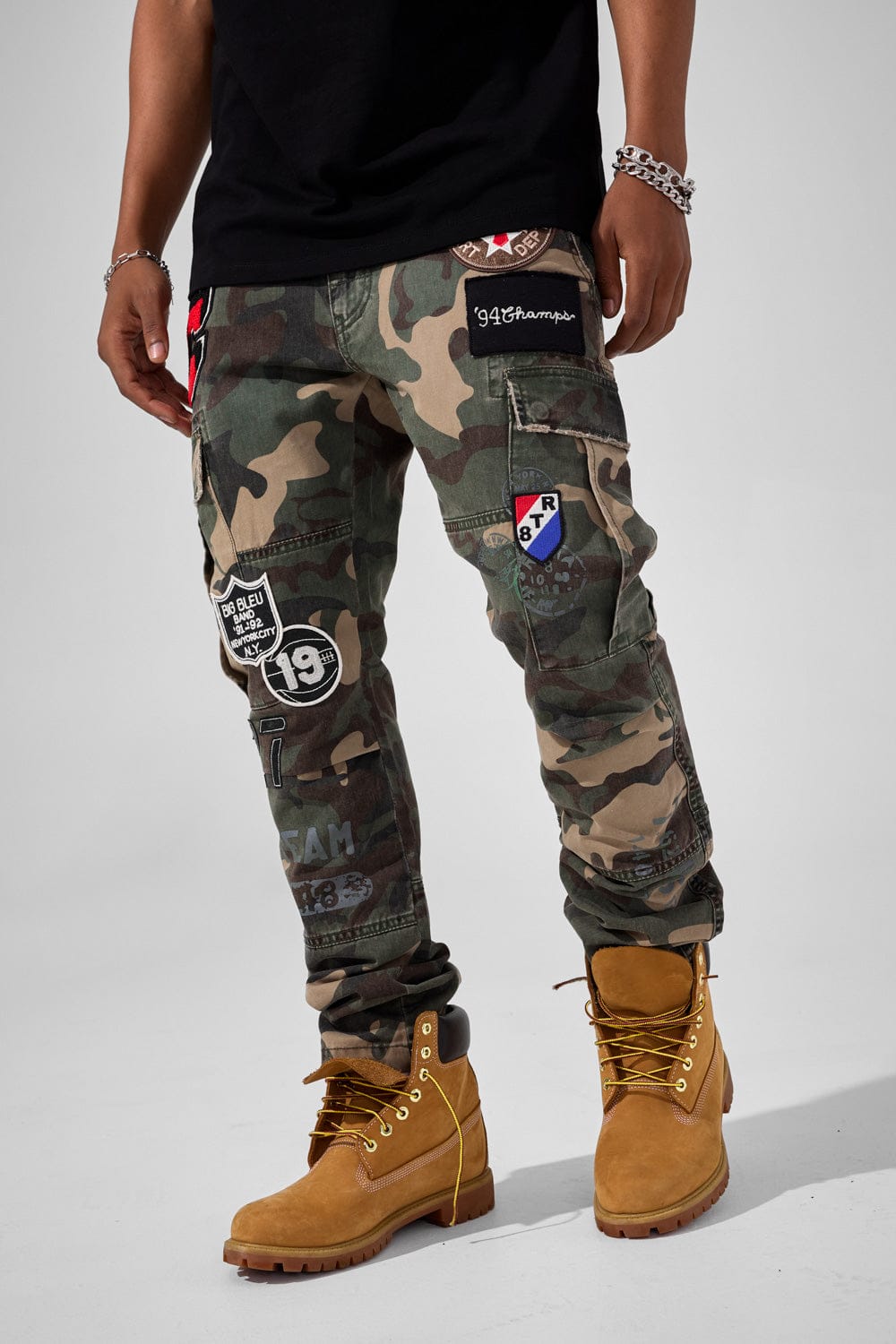 Jordan Craig Xavier - Purple Heart Cargo Pants (Woodland) Woodland / 30 / 30