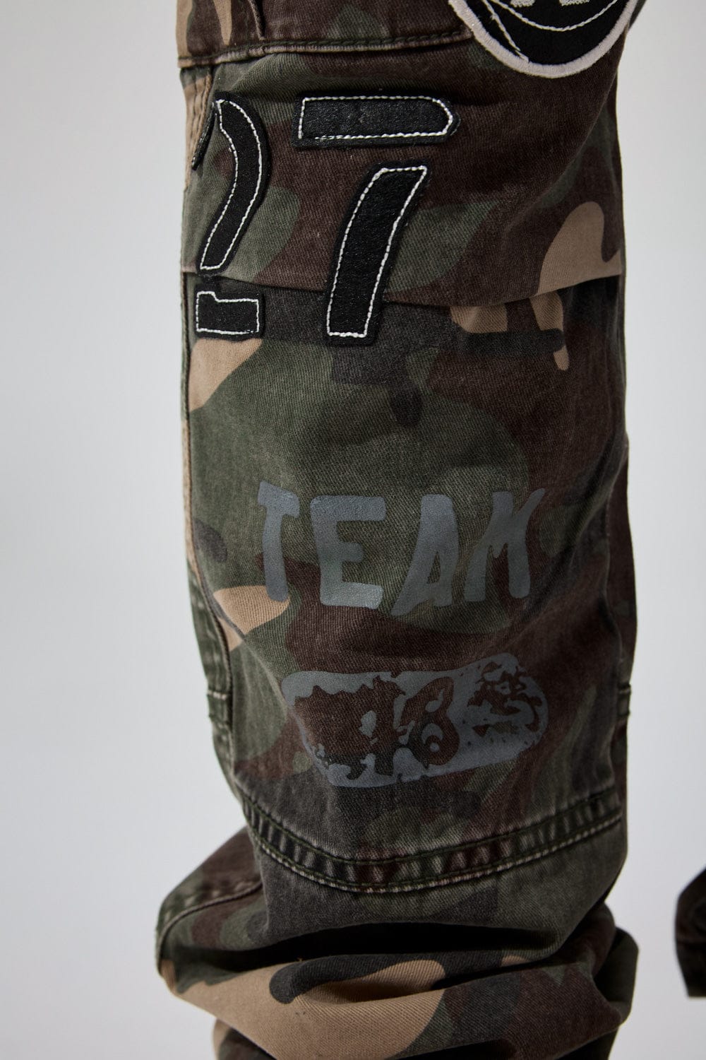 Jordan Craig Xavier - Purple Heart Cargo Pants (Woodland)