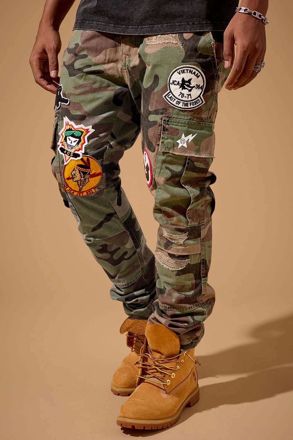 Jordan Craig Xavier - Hellfire Cargo Pants (Vintage Camo Diary) 30/30 / Vintage Warhawk Diary