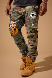 Xavier - Hellfire Cargo Pants (Vintage Camo Diary)