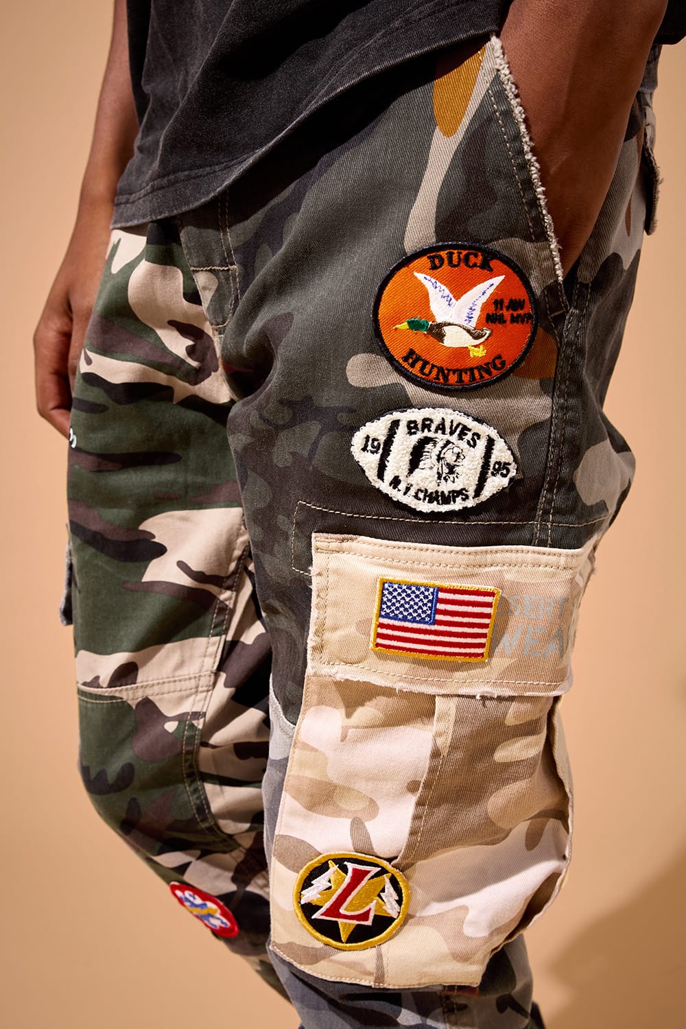 Jordan Craig Xavier - Nomad Camo Cargo Pants (Vintage Camo)