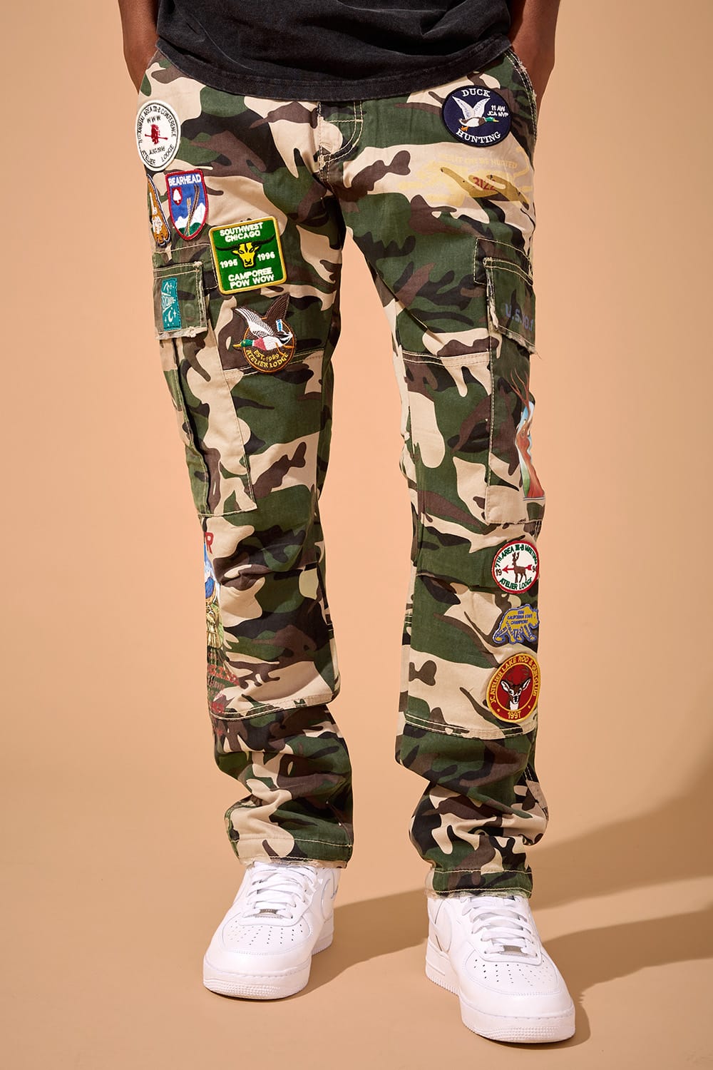 Jordan Craig Xavier - Open Season Cargo Pants (Woodland)