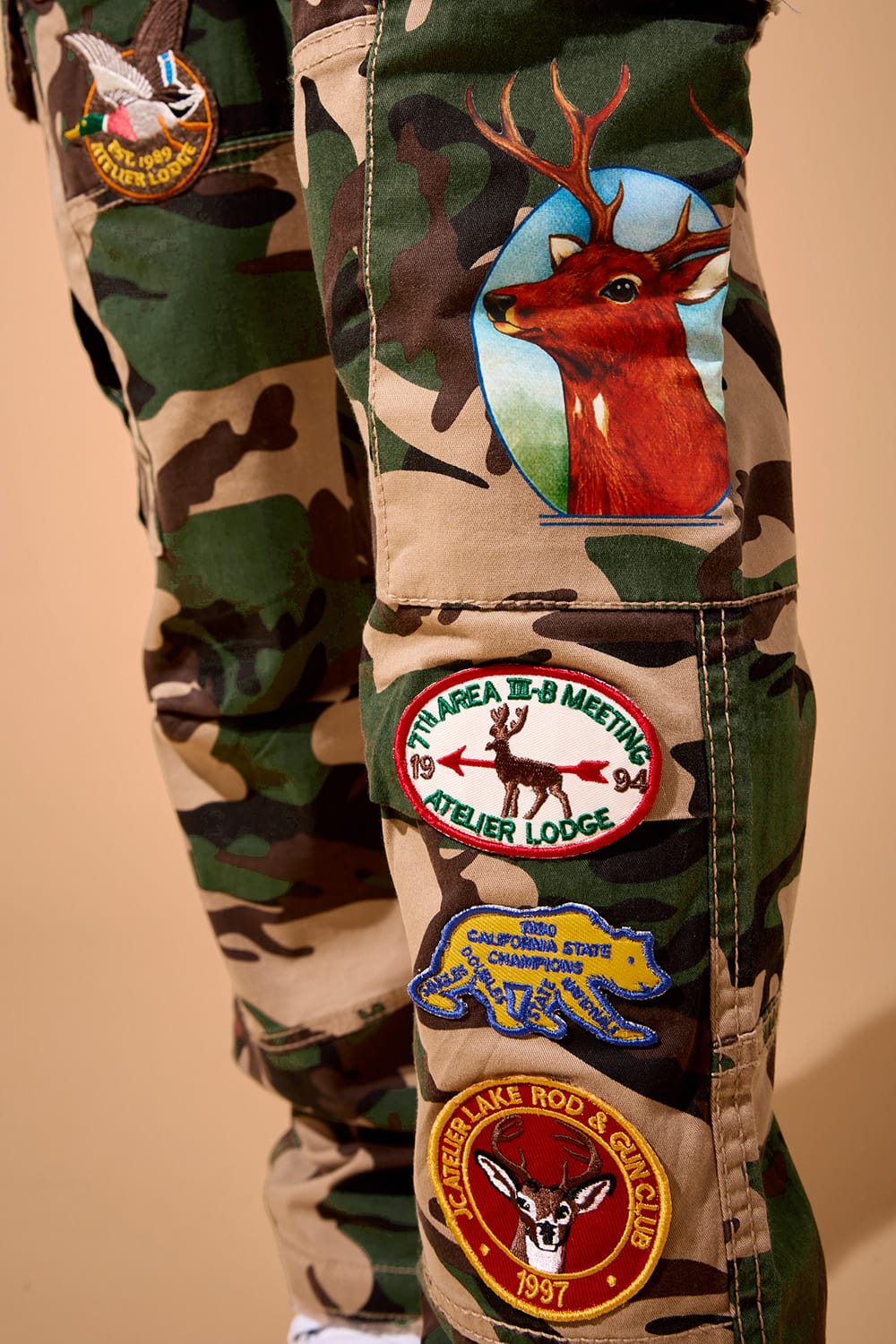 Jordan Craig Xavier - Open Season Cargo Pants (Woodland)