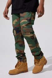 Xavier - OG Camo Cargo Pants (Classic Woodland)