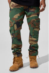 Xavier - OG Camo Cargo Pants (Classic Woodland)