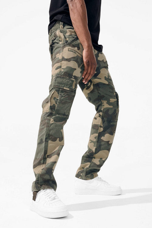 Xavier - OG Camo Cargo Pants (Woodland) – Jordan Craig