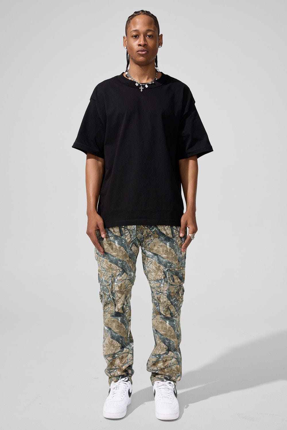 Xavier - OG Camo Cargo Pants (Tracker Camo)