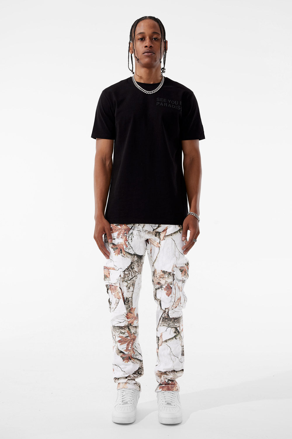 Jordan Craig Xavier - OG Camo Cargo Pants (Snow Camo)