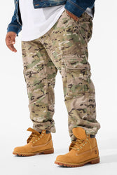 Big Men's Xavier OG Camo Cargo Pants (Birch Mist)