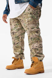 Big Men's Xavier OG Camo Cargo Pants (Birch Mist)