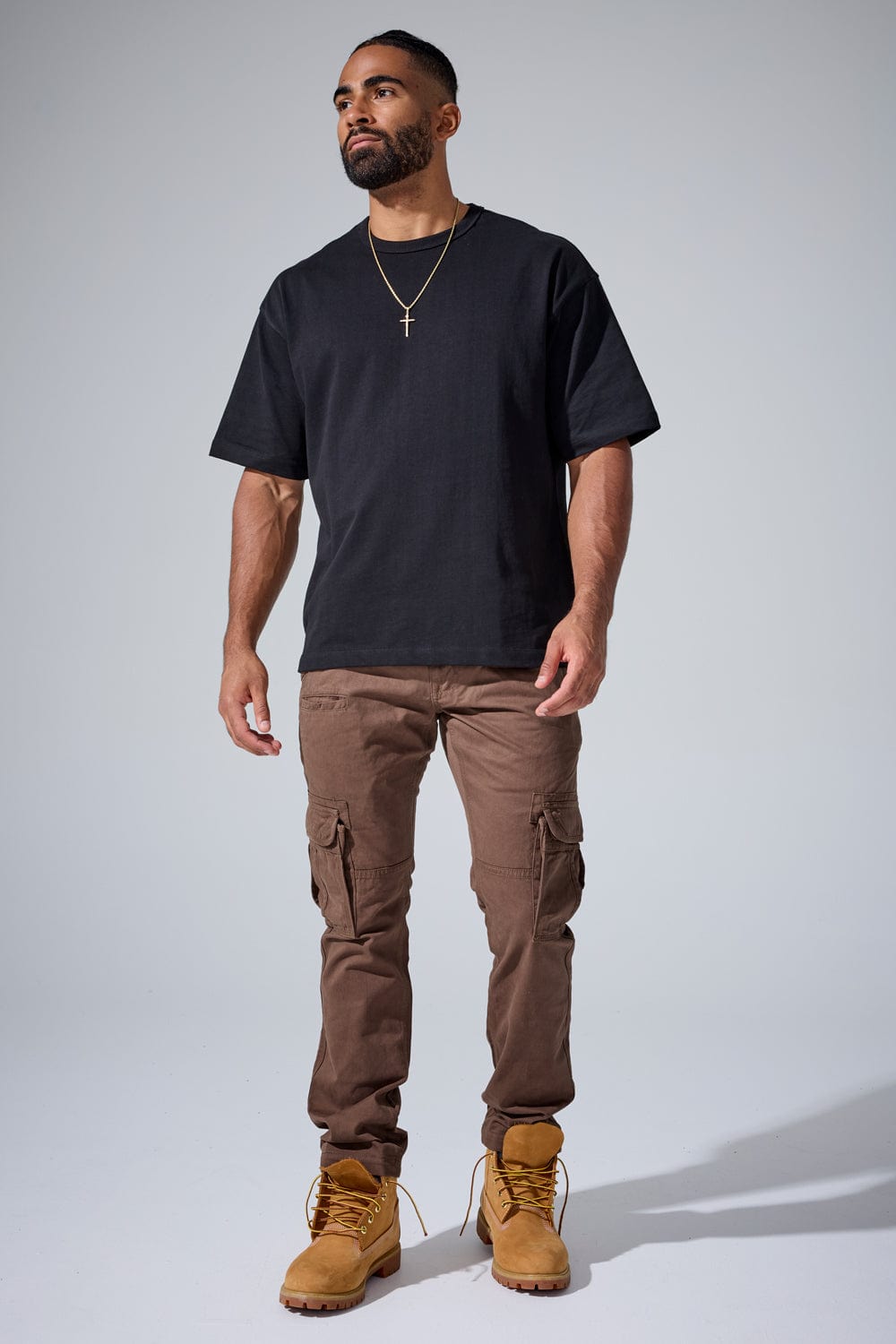 Xavier - OG Cargo Pants (Brown)