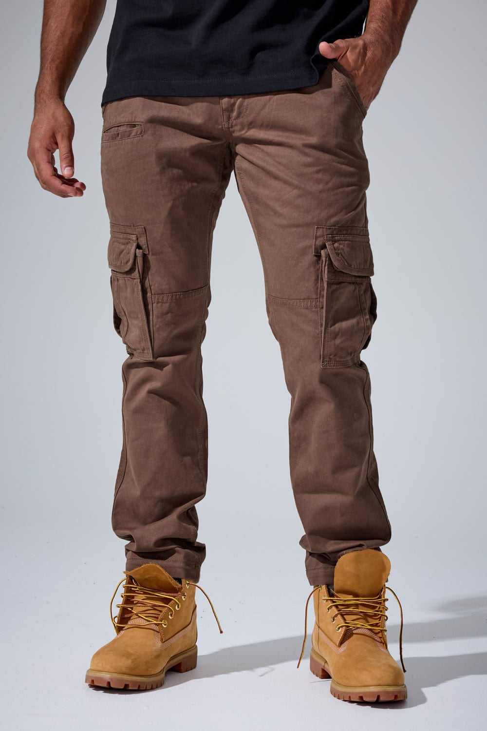 Xavier - OG Cargo Pants (Brown)