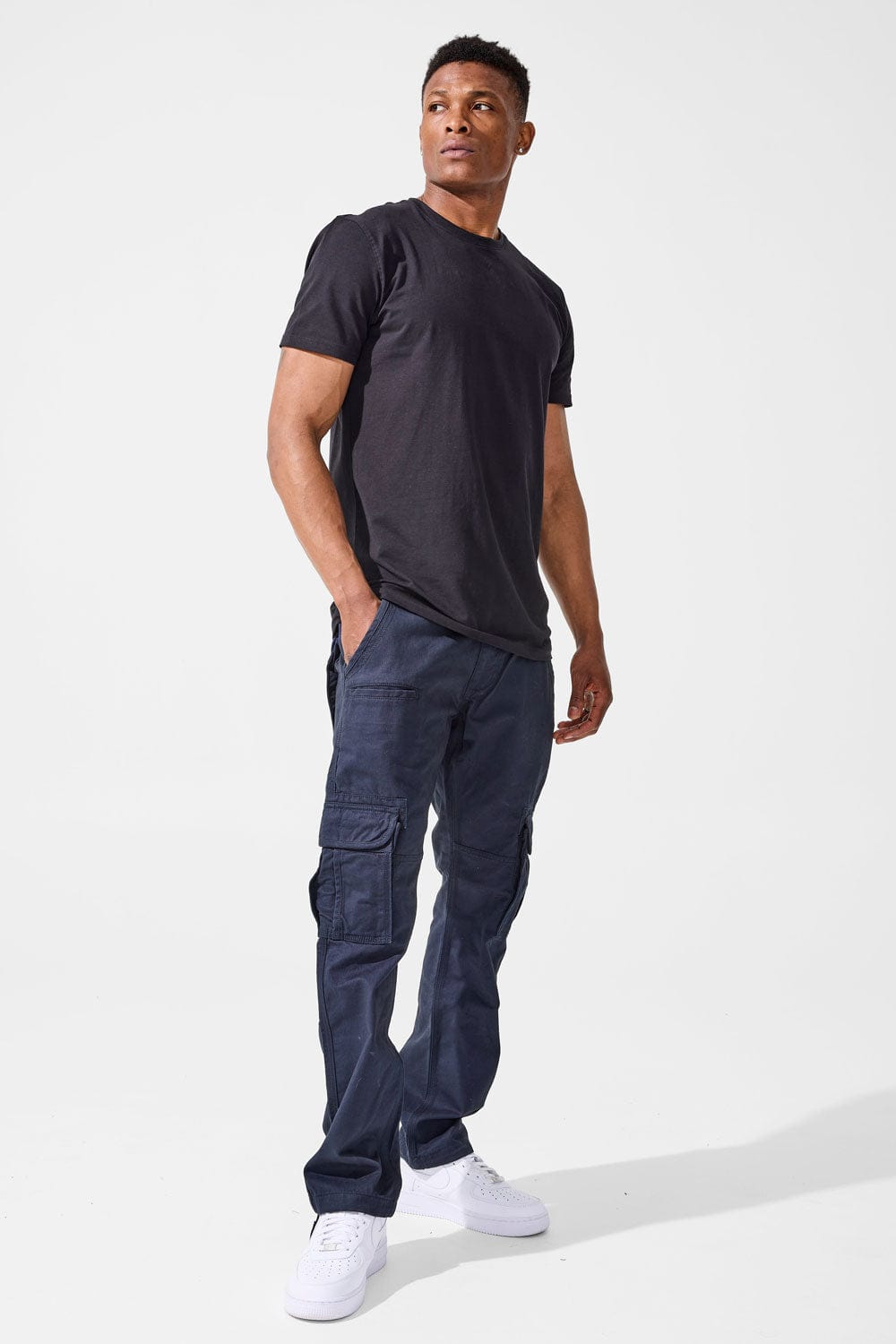 Xavier - OG Cargo Pants (Navy)