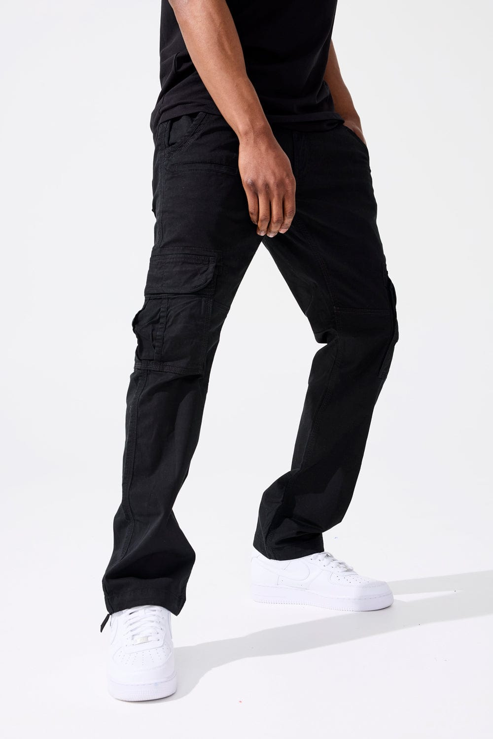 Jordan Craig Xavier - Lightweight OG Cargo Pants (Black)