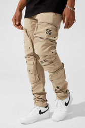 Sean - Infantry Division Cargo Pants (Khaki)