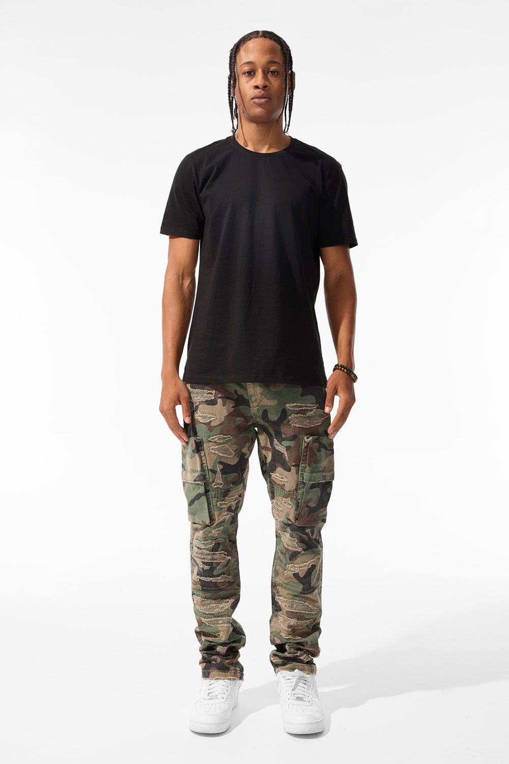 Jordan Craig Xavier - Rebel Cargo Pants (Vintage Camo)